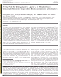 Cover page: A key role for diacylglycerol lipase-alpha in metabotropic glutamate receptor-dependent endocannabinoid mobilization.