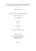 Cover page: Executive Functions in Young Adult Females with and without ADHD: Longitudinal Development and Associations with Impairment