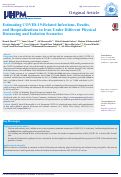 Cover page: Estimating COVID-19-Related Infections, Deaths, and Hospitalizations in Iran Under Different Physical Distancing and Isolation Scenarios