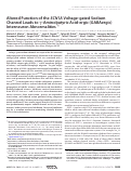 Cover page: Altered function of the SCN1A voltage-gated sodium channel leads to GABAergic interneuron abnormalities