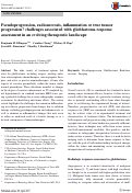 Cover page: Pseudoprogression, radionecrosis, inflammation or true tumor progression? challenges associated with glioblastoma response assessment in an evolving therapeutic landscape