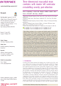 Cover page: Three-dimensional myocardial strain correlates with murine left ventricular remodelling severity post-infarction.