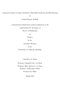 Cover page: Numerical Models of Galaxy Evolution: Black Hole Feedback and Disk Heating