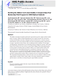 Cover page: Bursting the Hidden Curriculum Bubble: A Surgical Near-Peer Mentorship Pilot Program for URM Medical Students