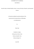 Cover page: Neural Evidence of Mental Models in Movie Viewing: The Role of Narrative and Narrational Features