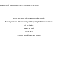 Cover page: Dating and Sexual Violence Research in the Schools: Balancing Protection of Confidentiality with Supporting the Welfare of Survivors