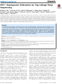 Cover page: HIV-1 Quasispecies Delineation by Tag Linkage Deep Sequencing