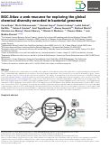 Cover page: BGC Atlas: a web resource for exploring the global chemical diversity encoded in bacterial genomes