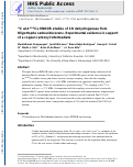 Cover page: 13C and 63,65Cu ENDOR studies of CO Dehydrogenase from Oligotropha carboxidovorans. Experimental Evidence in Support of a Copper–Carbonyl Intermediate