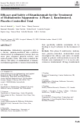 Cover page: Efficacy and Safety of Risankizumab for the Treatment of Hidradenitis Suppurativa: A Phase 2, Randomized, Placebo-Controlled Trial