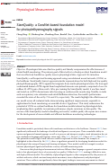 Cover page: SiamQuality: a ConvNet-based foundation model for photoplethysmography signals.