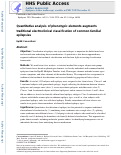 Cover page: Quantitative analysis of phenotypic elements augments traditional electroclinical classification of common familial epilepsies