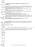 Cover page: Averaged 30 year climate change projections mask opportunities for species establishment