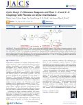 Cover page: Cyclic Diaryl λ3‑Chloranes: Reagents and Their C–C and C–O Couplings with Phenols via Aryne Intermediates