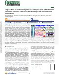 Cover page: Degradation of Perfluoroalkyl Ether Carboxylic Acids with Hydrated Electrons: Structure–Reactivity Relationships and Environmental Implications