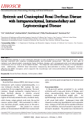 Cover page: Systemic and Craniospinal Rosai Dorfman Disease with Intraparenchymal, Intramedullary and Leptomeningeal Disease