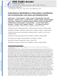 Cover page: Extracutaneous manifestations in phacomatosis cesioflammea and cesiomarmorata: Case series and literature review