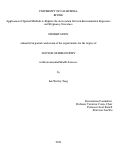 Cover page: Application of Spatial Methods to Explore the Association between Environmental Exposures and Pregnancy Outcomes