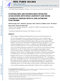 Cover page: Externalizing and Internalizing Problems: Associations with Family Adversity and Young Children’s Adrenocortical and Autonomic Functioning