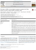 Cover page: The impact of BMI on non-malignant respiratory symptoms and lung function in arsenic exposed adults of Northern Chile