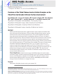 Cover page: Fractures of the tibial plateau involve similar energies as the tibial pilon but greater articular surface involvement