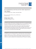 Cover page: Increased Proliferation of the Pancreatic Duct Gland Compartment in Type 1 Diabetes.