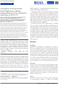 Cover page: Cabotegravir Is Not Associated With Weight Gain in Human Immunodeficiency Virus–uninfected Individuals in HPTN 077