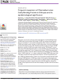 Cover page: Frequent expansion of Plasmodium vivax Duffy Binding Protein in Ethiopia and its epidemiological significance