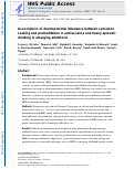 Cover page: Associations of developmental imbalance between sensation seeking and premeditation in adolescence and heavy episodic drinking in emerging adulthood