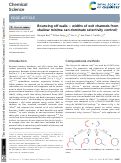 Cover page: Bouncing off walls – widths of exit channels from shallow minima can dominate selectivity control