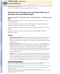 Cover page: Non-physician performance of lower and upper endoscopy: a systematic review and meta-analysis