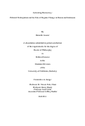 Cover page: Activating Democracy: Political Participation and the Fate of Regime Change in Russia and Indonesia