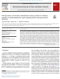 Cover page: Full-spectrum correlated-k-distribution look-up table for radiative transfer in nonhomogeneous participating media with gas-particle mixtures