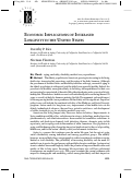 Cover page: Economic implications of increased longevity in the united states