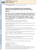 Cover page: Vitamin D Receptor-Mediated Stromal Reprogramming Suppresses Pancreatitis and Enhances Pancreatic Cancer Therapy