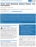 Cover page: Tarlov Cysts Mimicking Adnexal Masses: Two Case Reports