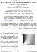 Cover page: Infrared dynamics of YbIn1−xAgxCu4: Kondo scaling, sum rules, and temperature dependence