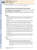 Cover page: Longitudinal Increase in Anisometropia in Older Adults