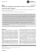 Cover page: Release of endogenous dynorphin opioids in the prefrontal cortex disrupts cognition