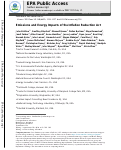 Cover page: Emissions and energy impacts of the Inflation Reduction Act