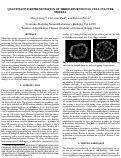 Cover page: Quantitative representation of three-dimensional cell culture models