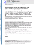 Cover page: Albuminuria, kidney function, and sudden cardiac death: Findings from The Reasons for Geographic and Racial Differences in Stroke (REGARDS) study