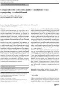 Cover page: Comparative life cycle assessment of smartphone reuse: repurposing vs. refurbishment