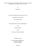 Cover page: Automated approaches for extracting individual tree level forest information using high spatial resolution remotely sensed data