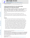 Cover page: Labeling lateral prefrontal sulci using spherical data augmentation and context-aware training