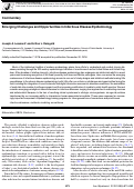 Cover page: Emerging Challenges and Opportunities in Infectious Disease Epidemiology