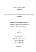 Cover page: The Use of Latent Analysis to Further Understand Bullying, Victimization, and Moral Disengagement