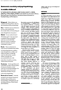 Cover page: Autonomic reactivity and psychopathology in middle childhood.