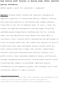 Cover page: High Nursing Staff Turnover In Nursing Homes Offers Important Quality Information