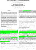 Cover page: Neuro-Symbolic Models of Human Moral Judgment